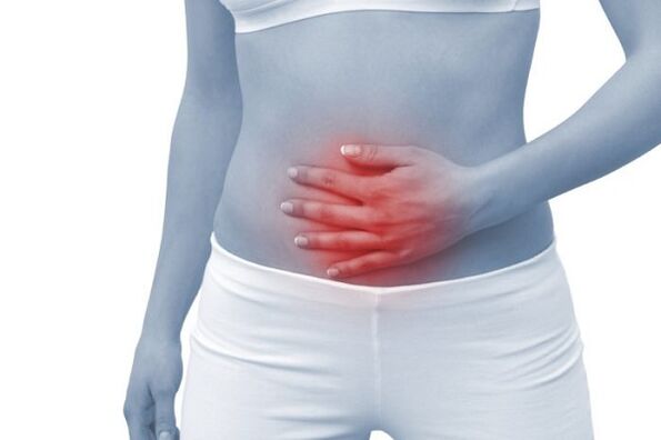 pain in the lower abdomen with pelvic varices